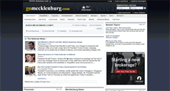 Desktop Screenshot of gomecklenburg.com